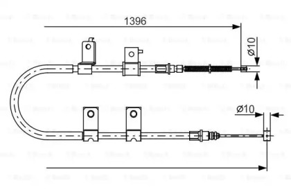 Трос BOSCH 1 987 482 083