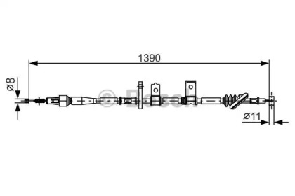 Трос BOSCH 1 987 482 090