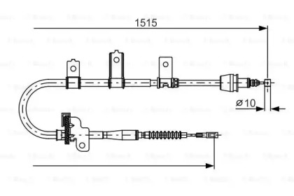 Трос BOSCH 1 987 482 098