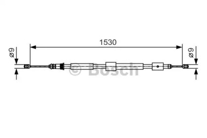 Трос BOSCH 1 987 482 114