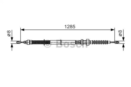 Трос BOSCH 1 987 482 115