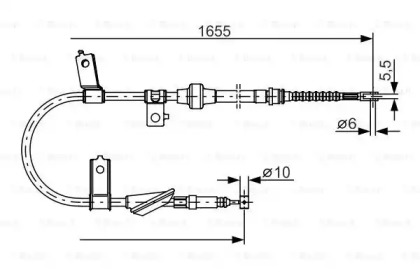 Трос BOSCH 1 987 482 119