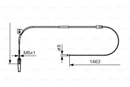 Трос BOSCH 1 987 482 130