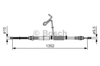 Трос BOSCH 1 987 482 135