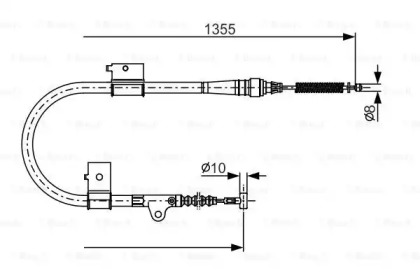 Трос BOSCH 1 987 482 152