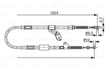 Трос BOSCH 1 987 482 159