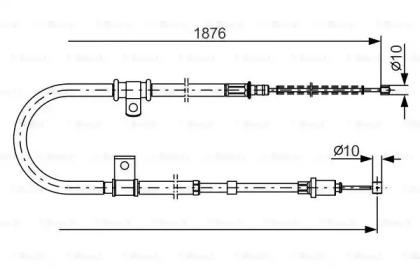 Трос BOSCH 1 987 482 183