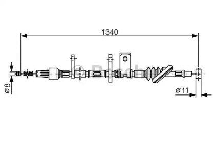 Трос BOSCH 1 987 482 184