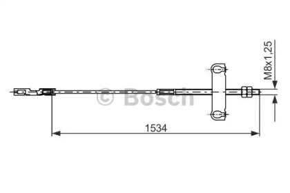 Трос BOSCH 1 987 482 195