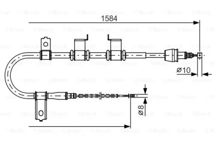 Трос BOSCH 1 987 482 223