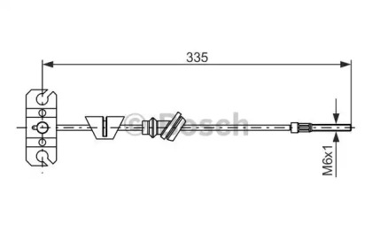 Трос BOSCH 1 987 482 225