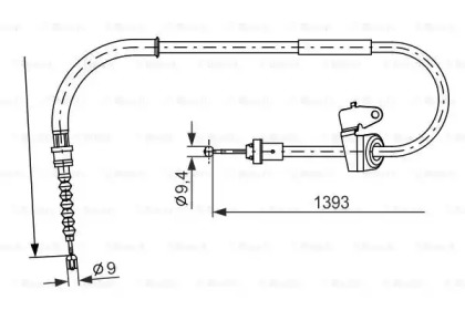 Трос BOSCH 1 987 482 227