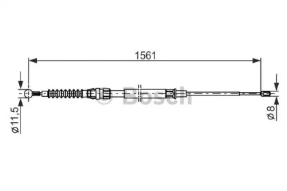 Трос BOSCH 1 987 482 264