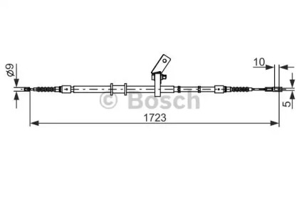 Трос BOSCH 1 987 482 268