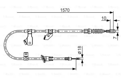 Трос BOSCH 1 987 482 272