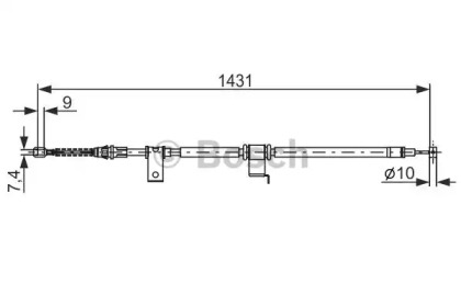 Трос BOSCH 1 987 482 293