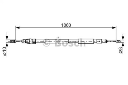 Трос BOSCH 1 987 482 319