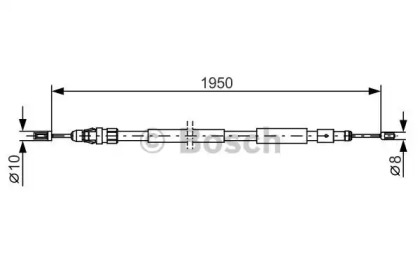 Трос BOSCH 1 987 482 320