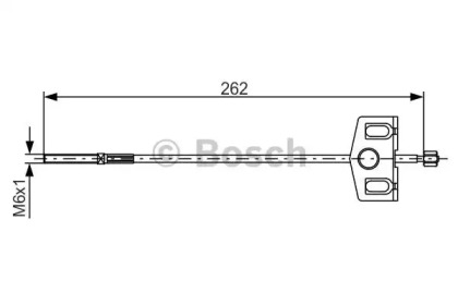 Трос BOSCH 1 987 482 337