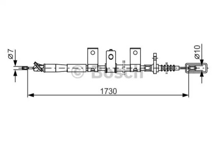 Трос BOSCH 1 987 482 344