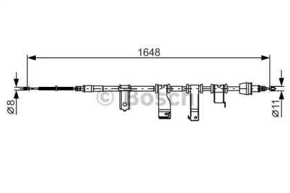 Трос BOSCH 1 987 482 350