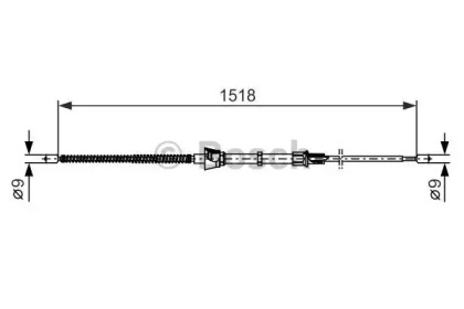 Трос BOSCH 1 987 482 375