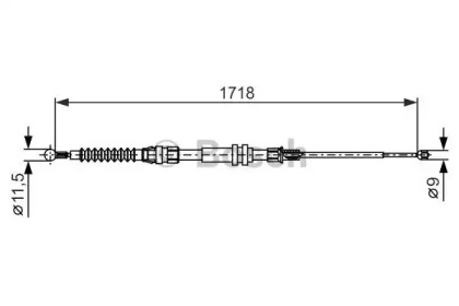 Трос BOSCH 1 987 482 378