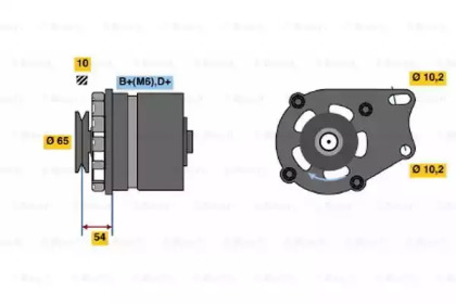 Генератор BOSCH 9 120 144 241