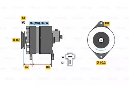 Генератор BOSCH 9 120 144 622