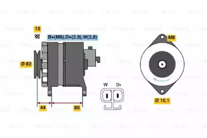 Генератор BOSCH 9 120 334 642