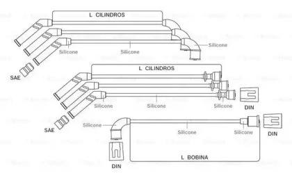 Комплект электропроводки BOSCH F 000 99C 113