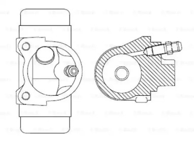 Цилиндр BOSCH F 026 002 038