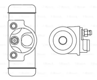 Цилиндр BOSCH F 026 002 344