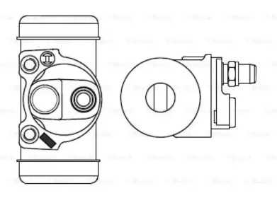 Цилиндр BOSCH F 026 002 379