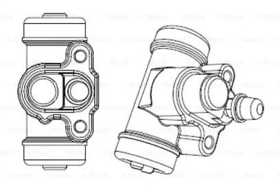 Цилиндр BOSCH F 026 002 388