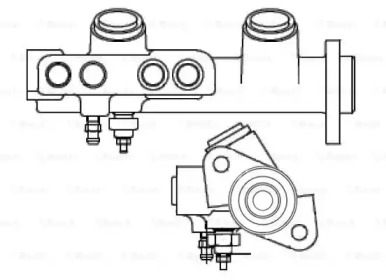 Цилиндр BOSCH F 026 003 014