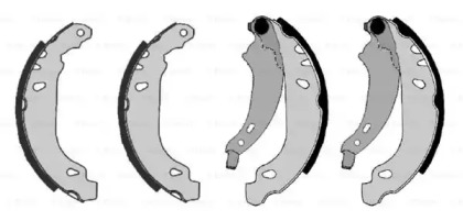 Комлект тормозных накладок BOSCH F 026 004 568