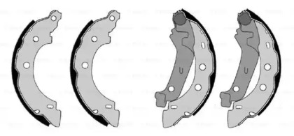 Комлект тормозных накладок BOSCH F 026 004 570