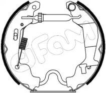 Комлект тормозных накладок CIFAM 151-187