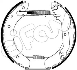 Комлект тормозных накладок CIFAM 151-246