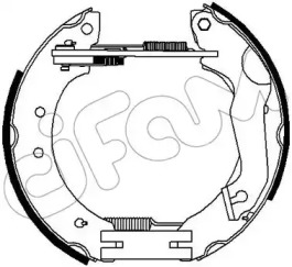 Комлект тормозных накладок CIFAM 151-247