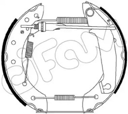 Комплект тормозных колодок CIFAM 151-252