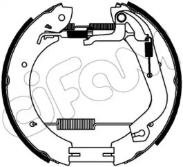 Комплект тормозных колодок CIFAM 151-335