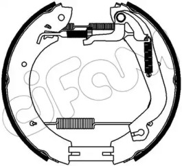 Комлект тормозных накладок CIFAM 151-352