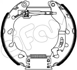 Комплект тормозных колодок CIFAM 151-355