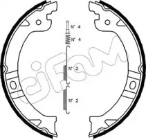 Комплект тормозных колодок, стояночная тормозная система CIFAM 153-027K