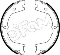 Комлект тормозных накладок CIFAM 153-086