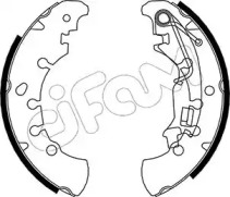 Комлект тормозных накладок CIFAM 153-091