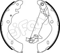Комплект тормозных колодок CIFAM 153-194Y