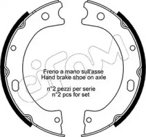 Комлект тормозных накладок CIFAM 153-289